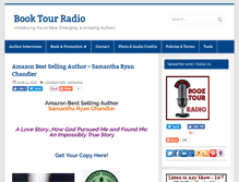 Tablet Screenshot of booktourradio.com